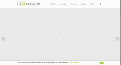 Desktop Screenshot of mo-systeme.com
